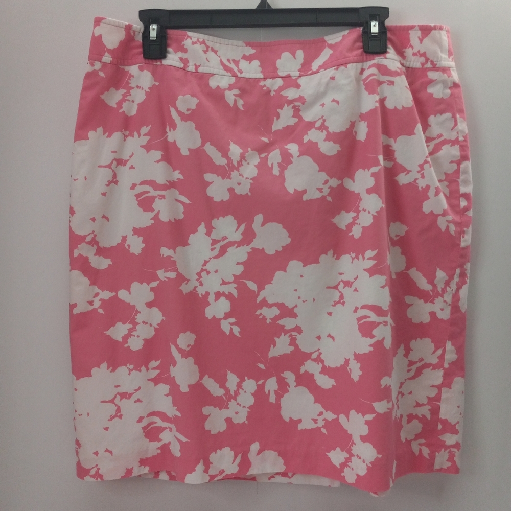 Brooks Brothers Floral Pencil Skirt